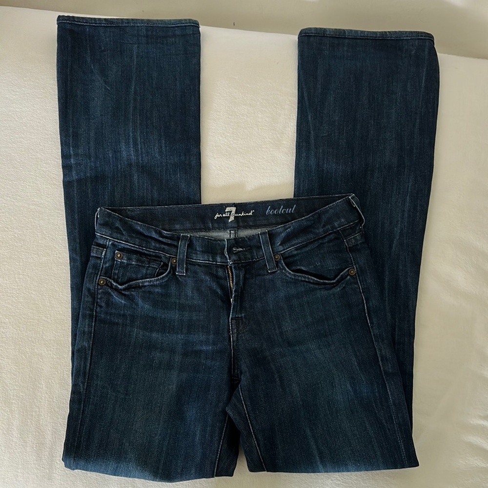 7 For All Mankind blue jeans